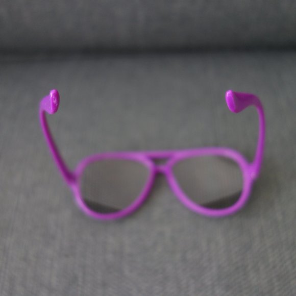 Plastic Purple Aviator Party Shades Featuring inBetweeners #3199 - Picture 6 of 11